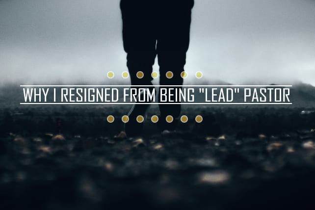 resigned pastor