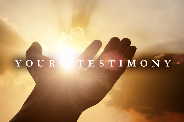 Your Testimony Isn’t About You